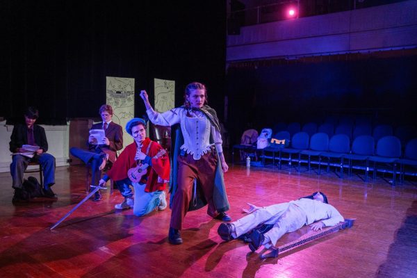 The Pen and the Sword, an original student-written musical, debuted last Friday.